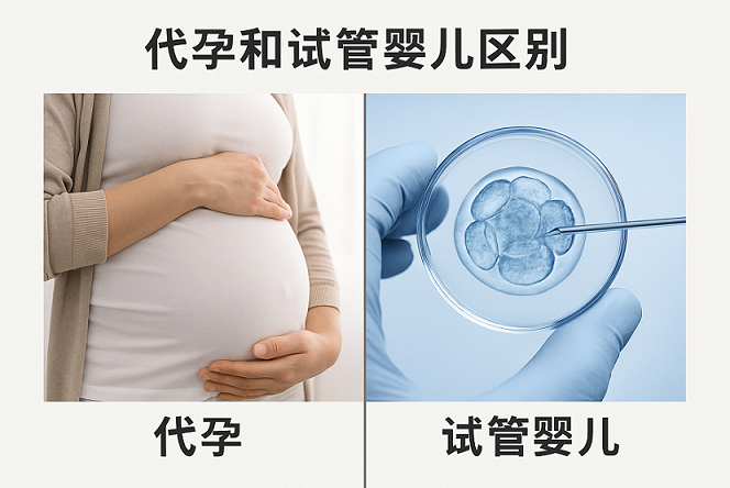代孕和试管婴儿有什么区别