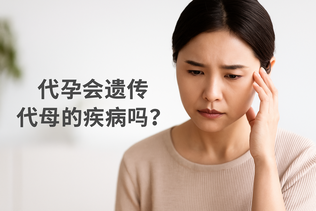 代孕宝宝会不会传染遗传病