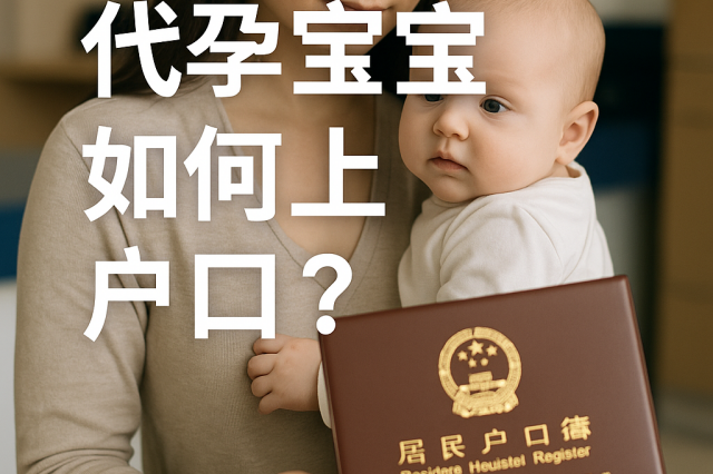 代孕宝宝如何上户口？一文教你准备材料、跑对部门、顺利拿到户口