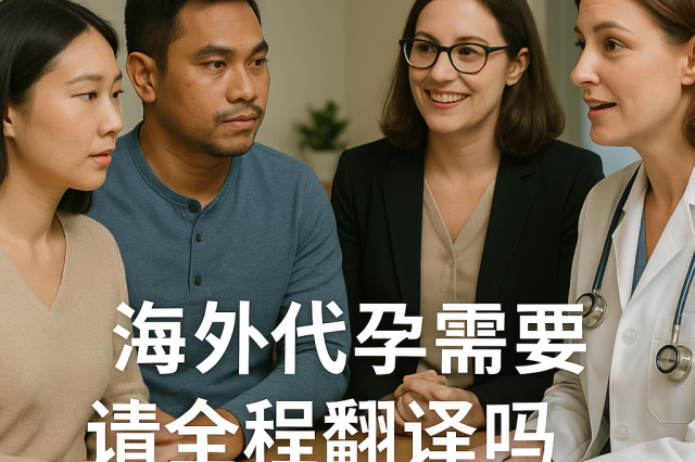 海外代孕需要请全程翻译吗